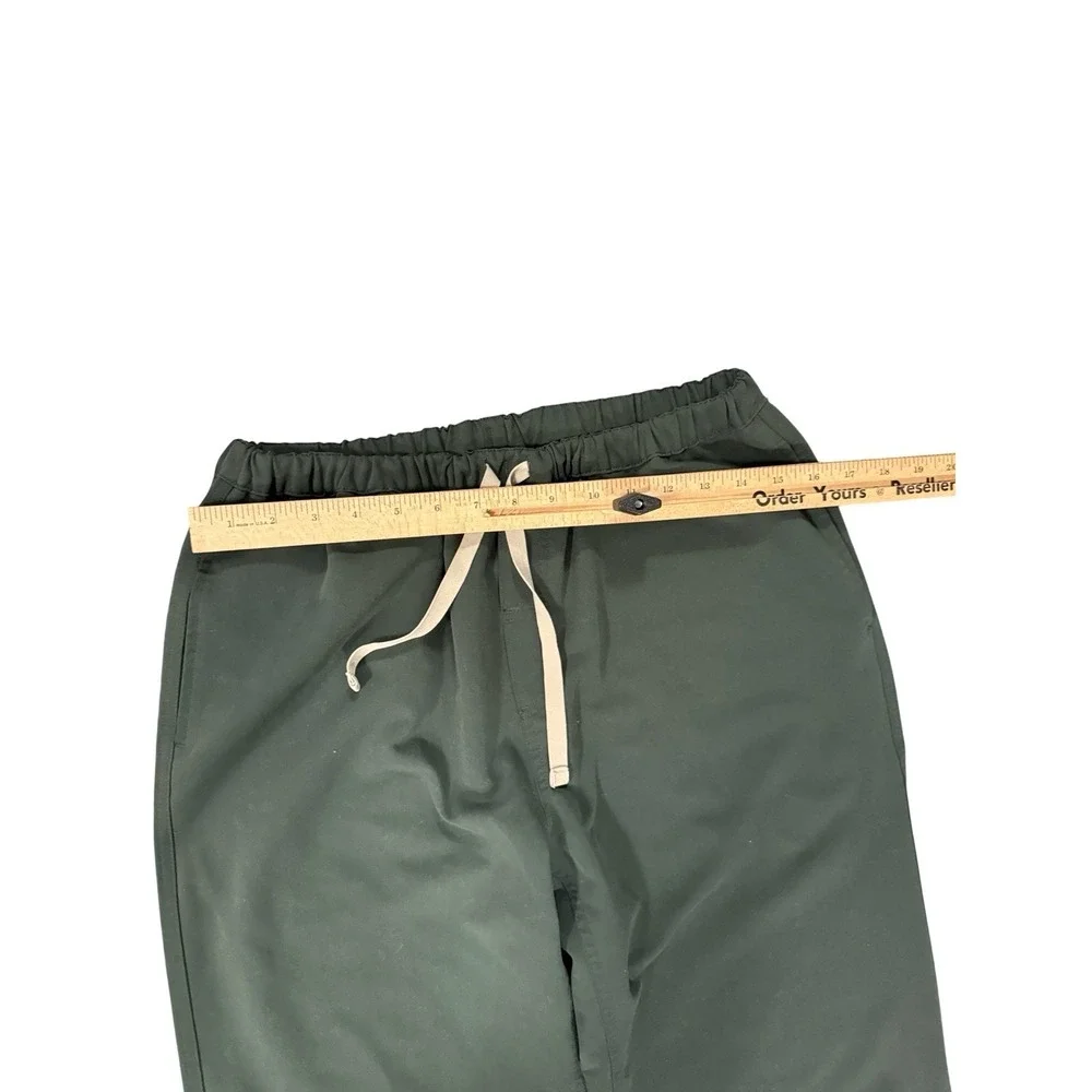 Figs Scrub Pants Mens Med Tall Technical Collection Olive Green FM4500T Basic